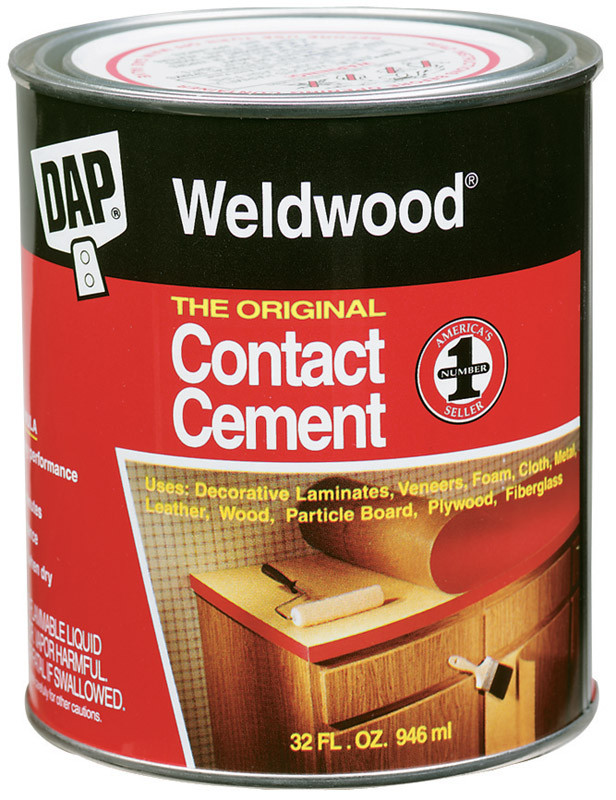 GLUE CONTACT CEMENT QUART DAP