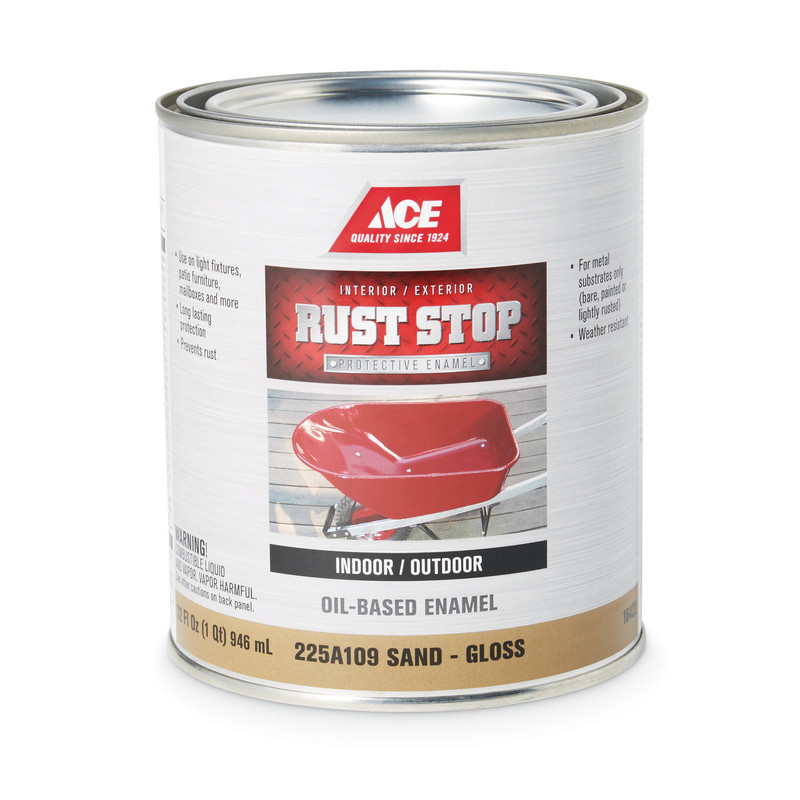 RUST PREVENTION VOC OIL ENAMEL SAND QUART