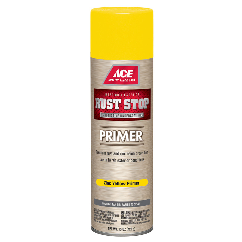 Ace Rust Stop Yellow Primer 15 ounce