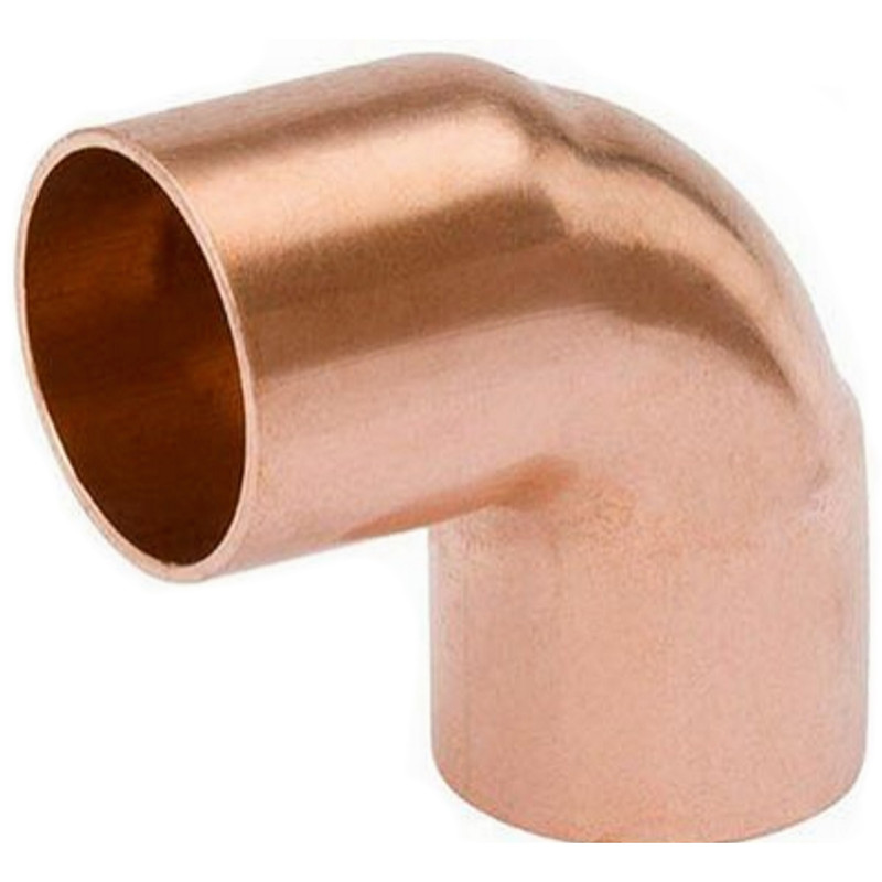 1/2 inch Solder x 1/2 inch Diameter Solder Wrought Copper 90 Degree Elbow