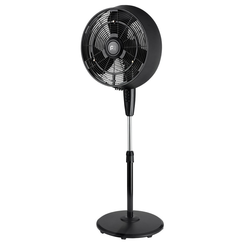 Perfect Aire 54 inch Height x 18 inch Diameter 3 speed Electric Oscillating Misting Fan