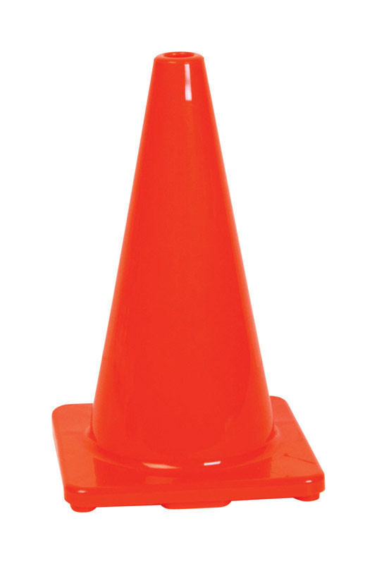 SAFETY CONE POLY 18 ORANGE