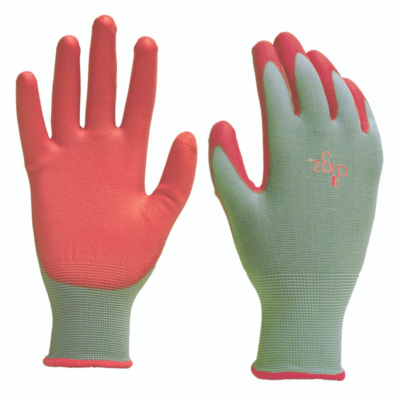 GARDEN GLOVE POLYURETHANE COATED MEDIUM