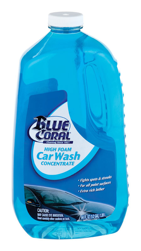 CARWASH BUE CORAL CONCENTARTED 64 OUNCE