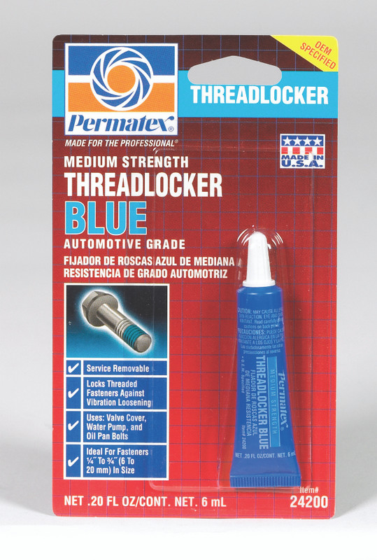 THREAD LOCKER BLUE 6 MILLILITER