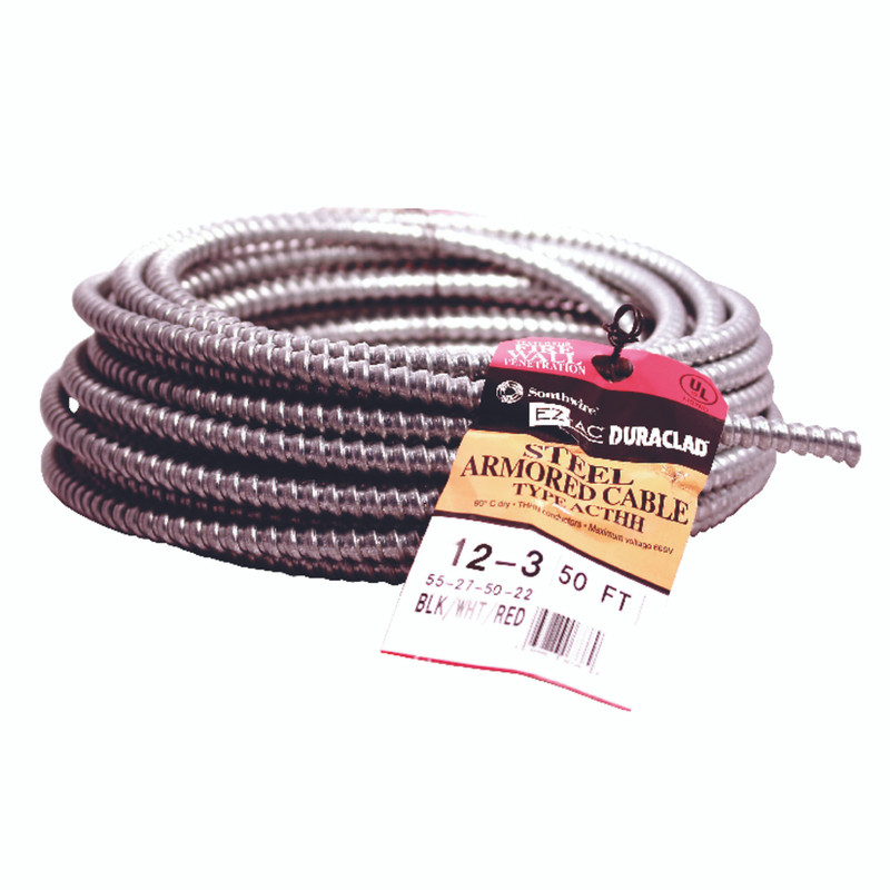 CABLE AC 12-3 STEEL 50 FOOT