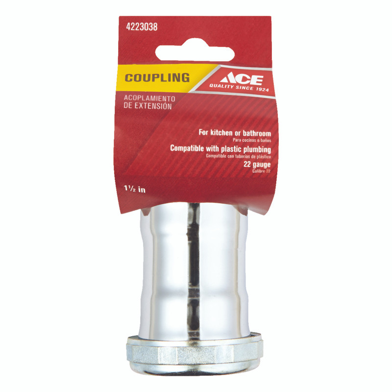 Ace 1-1/2 in. Dia. Brass Coupling