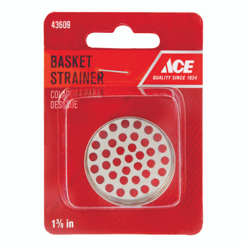 Ace 1-3/8 in. Dia. Stainless Steel Replacement Strainer Basket