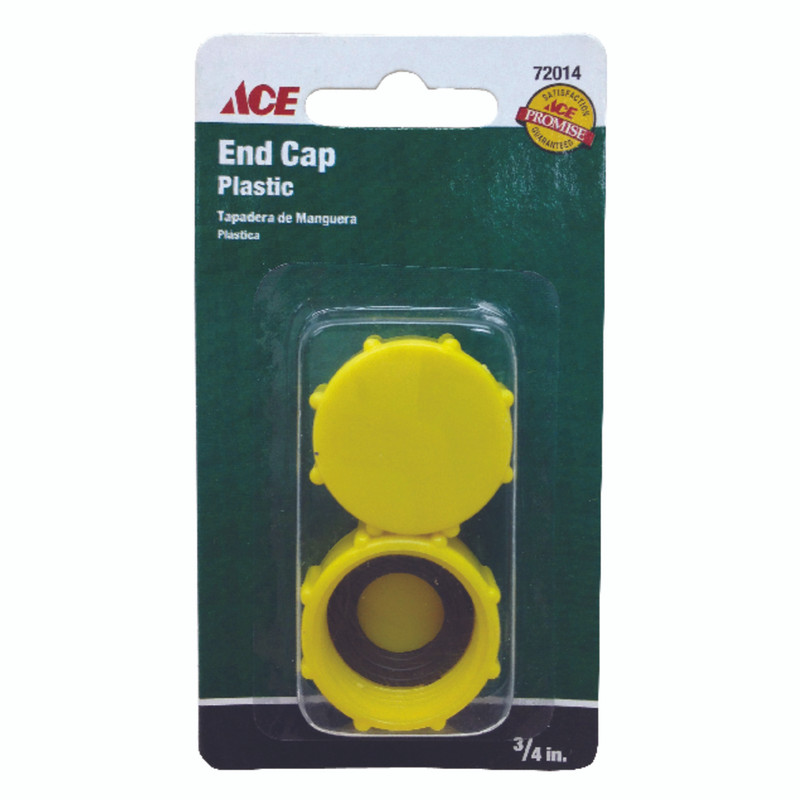 Ace Plastic Threaded Male Hose End Caps