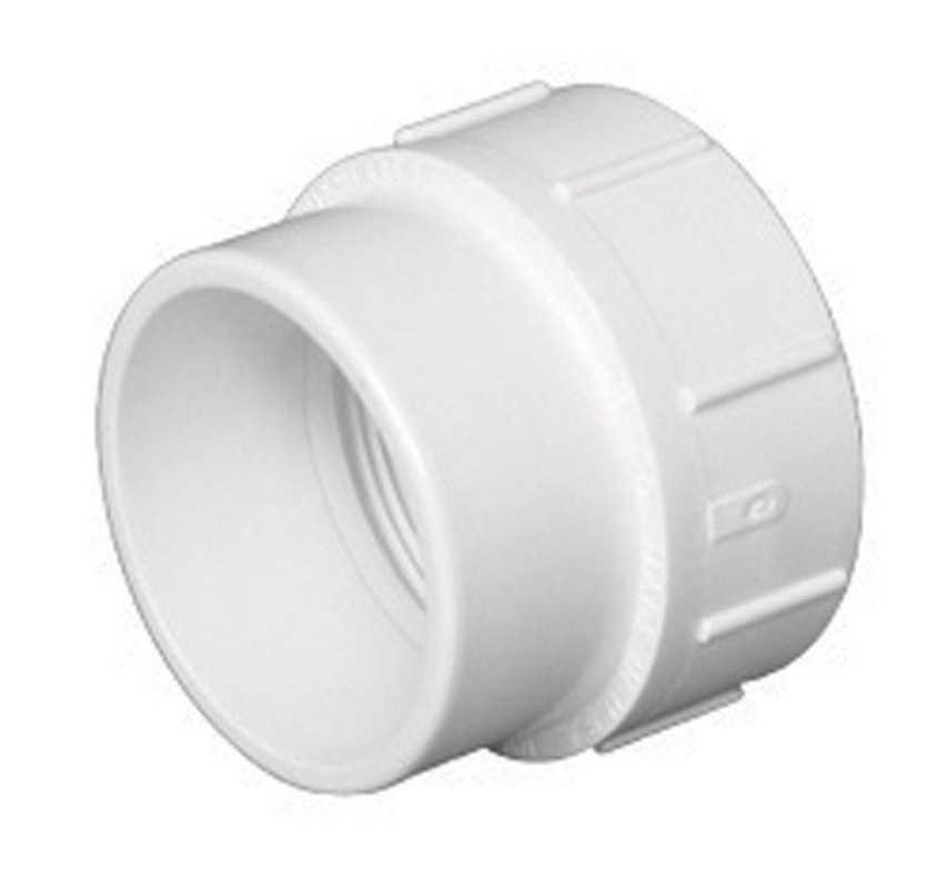 Charlotte Pipe Schedule 40 1-1/2 in. Spigot x 1-1/2 in. Dia. FPT PVC Adapter