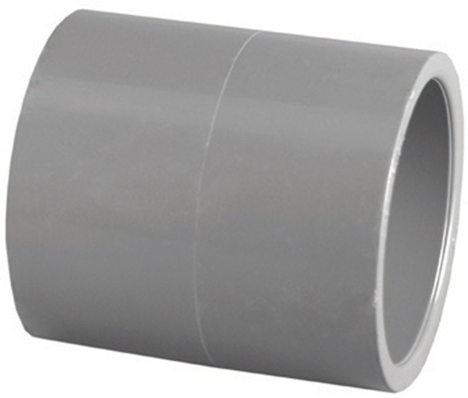 Charlotte Pipe Schedule 80 3/4 in. Slip x 3/4 in. Dia. Slip PVC Coupling