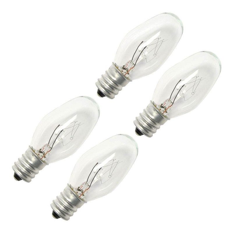 NIGHT LIGHT BULB 43LM WHITE 4 PACK