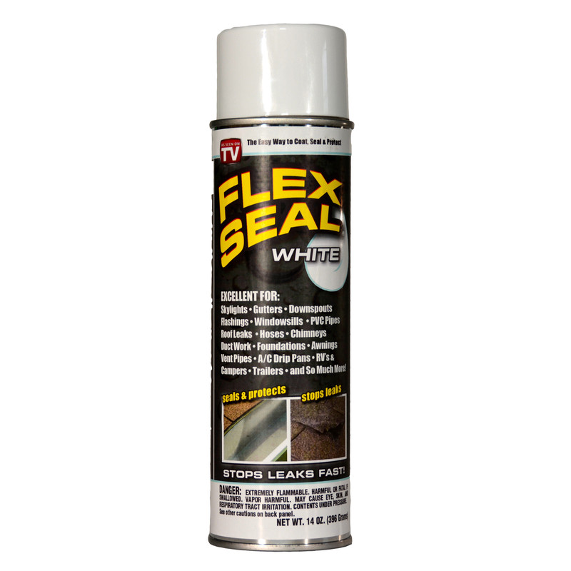 Flex Seal Satin White Rubber Spray Sealant 14 oz.