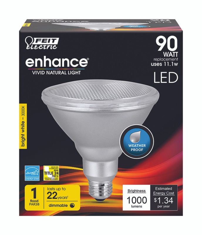 BULB LED PAR38 11.1 WATT 3K