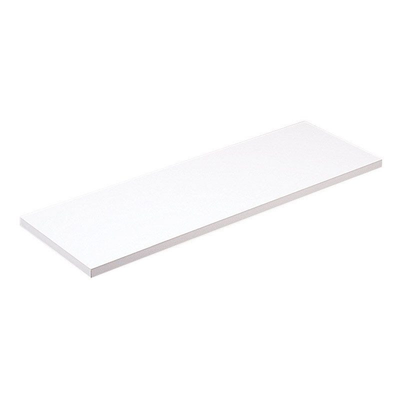 Knape & Vogt 5/8 in. H x 12 in. W x 36 in. D White Melatex Laminate/Particle Board Shelf