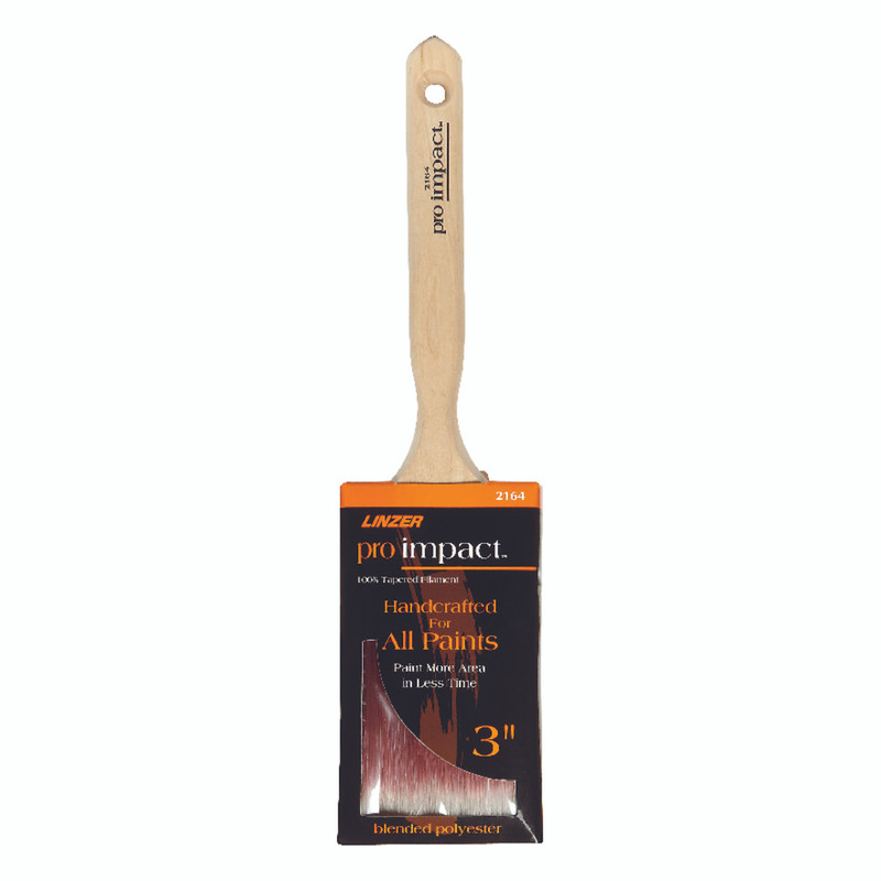 Linzer Pro Impact 3 in. W Flat Paint Brush