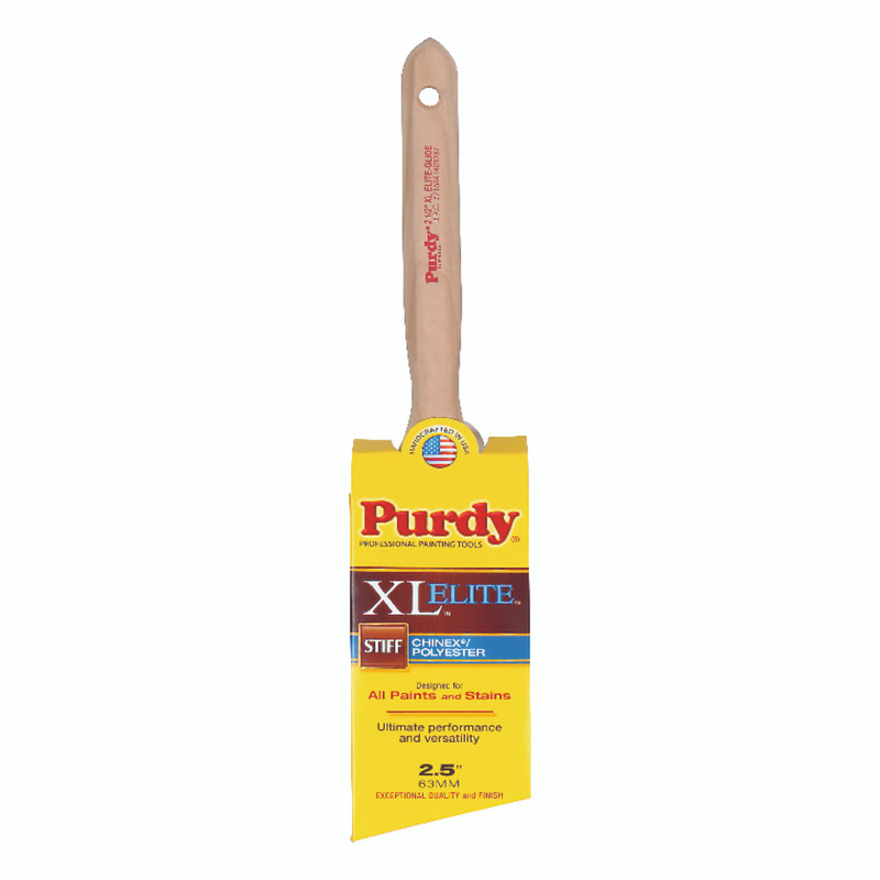 Purdy XL Elite Glide 2-1/2 in. W Angle Trim Paint Brush