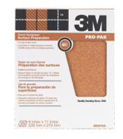 3M Pro-Pak 11 in. L x 9 in. W 60 Grit Garnet Sandpaper 1 pk