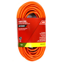 Ace Indoor and Outdoor 50 ft. L Orange Extension Cord 12/3 SJTW