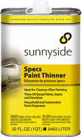 THINNER PAINT QUART SUNNY