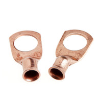 Lug for #4 Cable, 1/2" Stud, Premium Copper