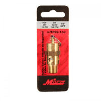 1/4" MNPT ASME Safety Valve - 150 PSI Pop off Pressure