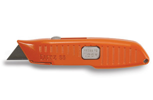 UTILITY KNIFE ORANGE WITH IMPRINT