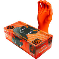 TORQUE GRIP ORANGE XL 8 MIL NITRILE