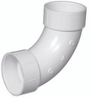 ELBOW 90 LS PVC DWV 1.5 H X H