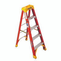 LADDER 5 FOOT STEP FIBERGLASS 300# WERNER