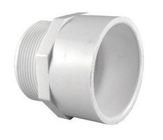 ADAPTER SCHEDULE 40 PVC 2 INCH SLIP 2 MPT