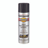 SPRAYPAINT PROFESSIONAL GLOSS BLACK 15 OUNCE