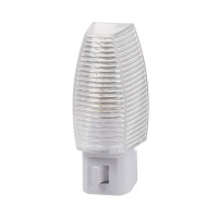 FACETED MANUAL NIGHT LIGHT WHITE