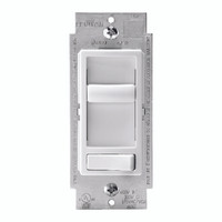 Leviton SureSlide White 600 watt Preset Slide Dimmer Switch 1 pack