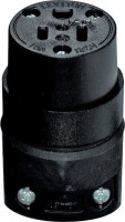 GROUND CONNECTOR BLACK 15 AMP