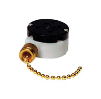 PULL SWITCH BRASS 3 SPEED