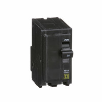 BREAKER SQUARE D QO 2 POLE 20 AMP