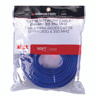 CABLE CAT 5E 50 FOOT BLUE