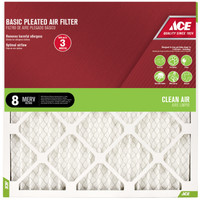 Ace 16 in. W x 16 in. H x 1 in. D Pleated 8 MERV Pleated Air Filter