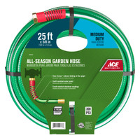 Ace 5/8 in. Dia. x 25 ft. L Medium-Duty Green Hose