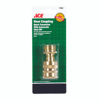 Ace Brass Threaded Male/Female Quick Connector Coupling