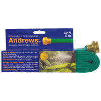 Andrews 1 in. Dia. x 30 ft. L Green Vinyl Gentle Soaker