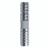 BK Products 1/2 in. Barb x 1/2 in. Dia. Barb Galvanized Steel Coupling