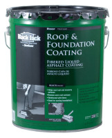 Black Jack Gloss Black Asphalt Roof And Foundation Coating 4.75 qt.