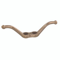 Campbell Chain Brass Brass Rope Cleat 2-1/2 in. L