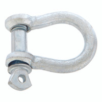 Campbell Chain Zinc-Plated Forged Steel Anchor Shackle 400 lb.