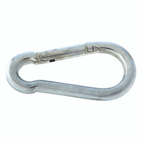 Campbell Chain Zinc-Plated Steel Spring Snap 200 lb. 3-1/5 in. L