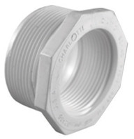 Charlotte Pipe Schedule 40 1 in. MPT x 3/4 in. Dia. FPT PVC Reducing Bushing