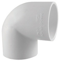 Charlotte Pipe Schedule 40 1/2 in. Slip x 1/2 in. Dia. FPT PVC Elbow