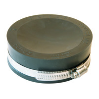 Fernco Schedule 40 4 in. Hub Hub PVC Drain Cap